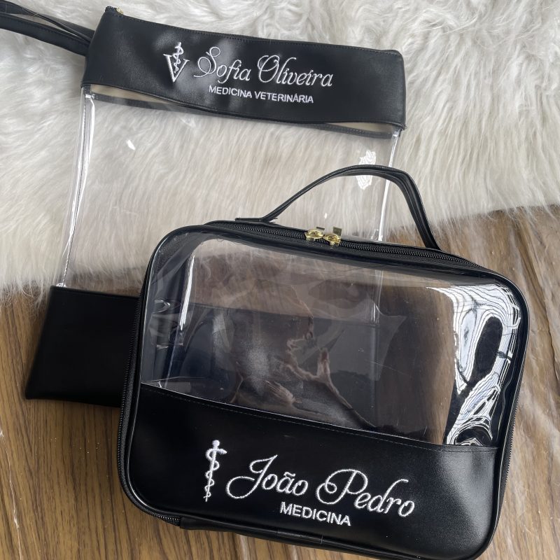 Porta Jaleco + Maleta Profissão